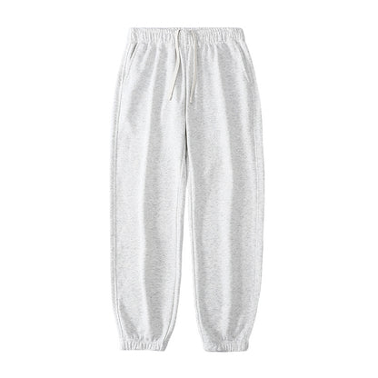 Loose Straight-leg Ankle-cuff Track Pants