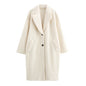 Women's Elegant Commuter Lapel Single-breasted Wool Coat