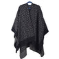 European And American Fashion Geometry Pattern Shawl Blanket Dual-use