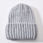 Winter Silk Satin-lined Knit Hat Unisex Thickened Version