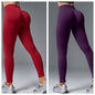 Peach Hip Tight Mid Waist Yoga Pants Hip Lifting Running Fitness