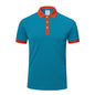 Men's And Women's Business Work Clothes Lapel T-shirt
