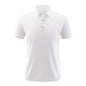 Lapel Half Sleeve Work Clothes