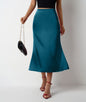 Satin Women's Fishtail Satin Skirt