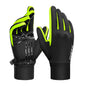 Cycling Gloves With Fleece Lining, Warm, Full-finger, Touchscreen-compatible