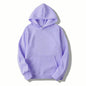Solid Color Hooded Sweater For Men And Women
