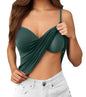 Women's Beauty Back Wireless One-piece Padded Strap Vest Bottoming Shirt