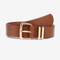 European And American Fashionable Golden Buckle Belt Cross-border