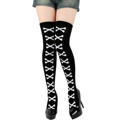 Halloween Party Bones Stockings COS Masquerade Dress Up