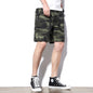 Loose-fitting Athletic Mid-length Pants Summer Thin-style Casual Camouflage