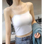 Women's Summer Inner Wear Bra Strap Bra Pad Back Shaping Base Tube Top