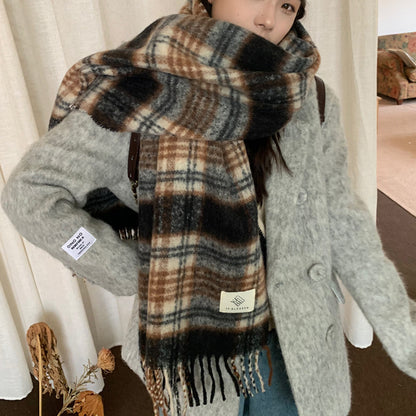 New Fashionable Plaid Scarf For Women