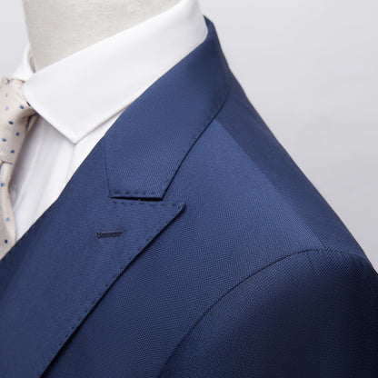 Men's British Korean Slim Fit Dark Blue Casual Three-piece Suit