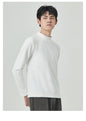 Autumn And Winter Men's High Quality Dralon Half-high Collar Long Sleeves T-shirt