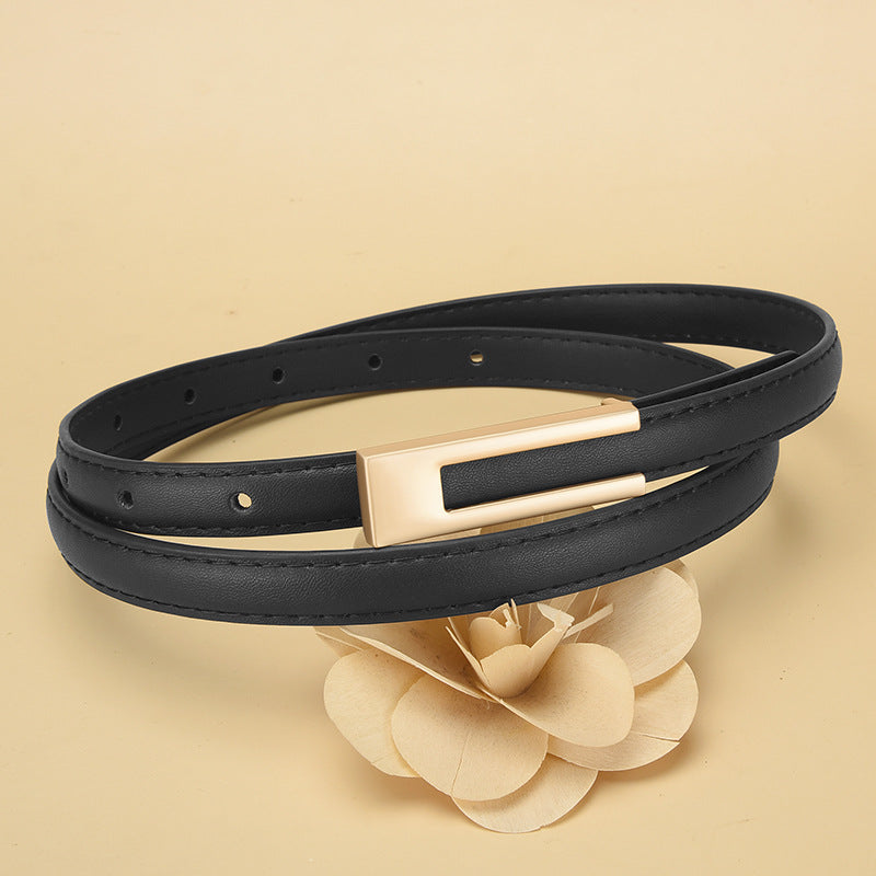 Women's High Waist Decorative Skirt Jeans