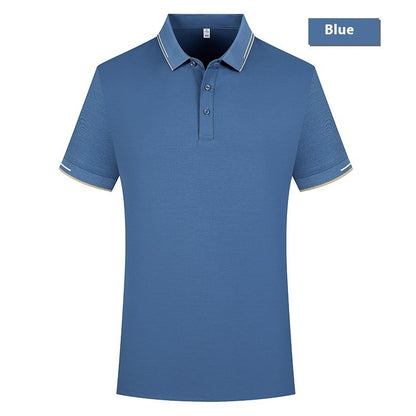 Summer Thin Modal Solona Lapel Polo Shirt