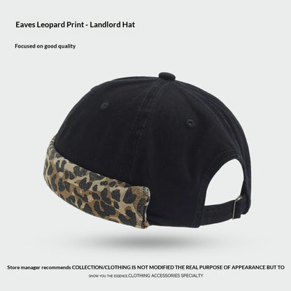 American-style Niche Leopard-print Streetwear Hat