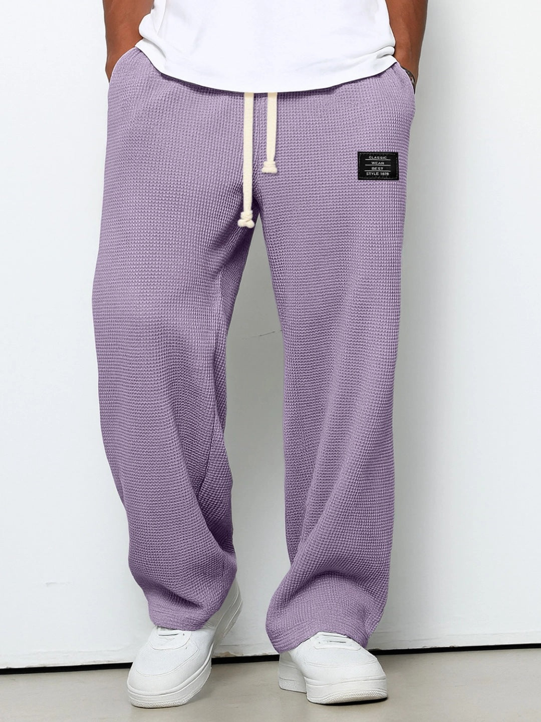 Men's Spring And Autumn Fashion Brand Loose Drooping Straight Exercise Casual Pants