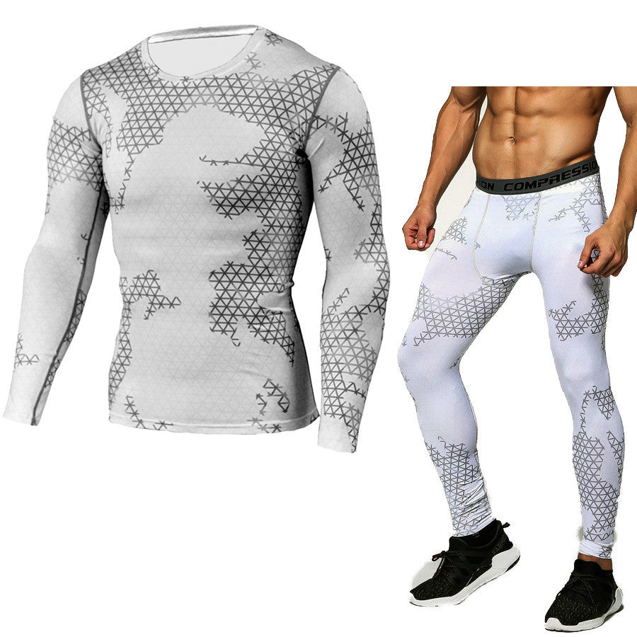 Camouflage leggings suit