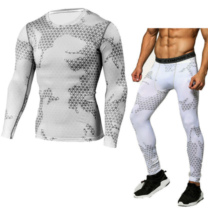 Camouflage leggings suit