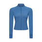 Slim-fit Yoga Wear Long Sleeve Tup Cardigan