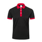 Men's And Women's Business Work Clothes Lapel T-shirt