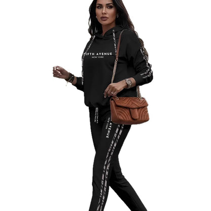 Women's Autumn And Winter Sweatsuit Casual Fashion Sporty
