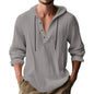 Hooded Casual Loose-fitting T-shirt Sweater For Men