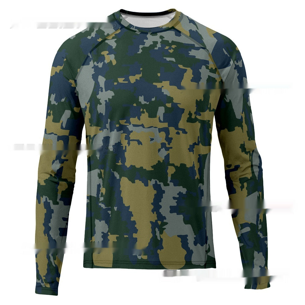 Men's Sun-proof And Breathable Long Sleeve Hood T-shirt