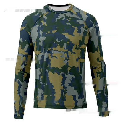 Men's Sun-proof And Breathable Long Sleeve Hood T-shirt