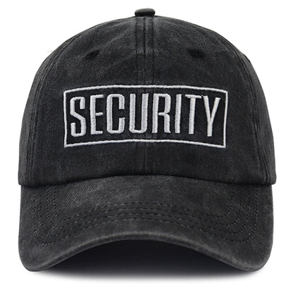 2pcs Security Hats For Men Women Security Accessories Baseball Cap