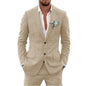 Men's Suit Wedding Party Suit Slim Fit Casual Coat Trousers