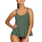 Split Swimsuit Unlined Top New Female Halter Bikini