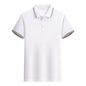 Men's And Women's Cotton Lace Lapel Summer Polo Shirt
