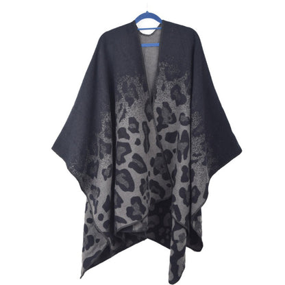 European And American Fashion Geometry Pattern Shawl Blanket Dual-use