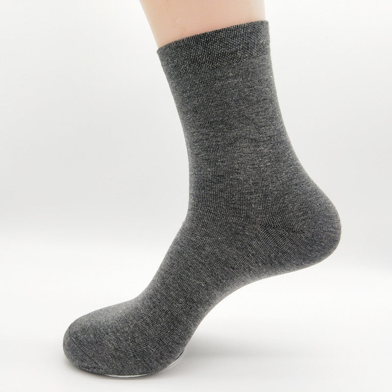 Men's Breathable Sweat-absorbing And Deodorant Mid-calf Socks