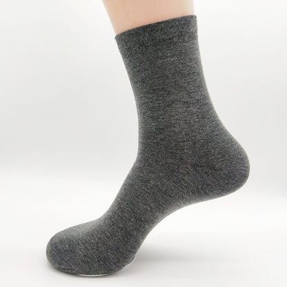 Men's Breathable Sweat-absorbing And Deodorant Mid-calf Socks