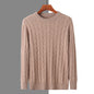 Plus Size Men's Thickened Mink Sweater Woolen Sweater