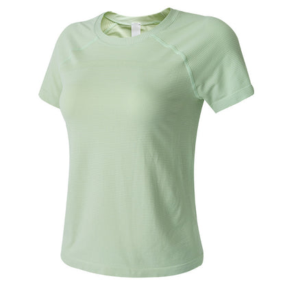 Slim Fit Thin Yoga Wear Short Sleeve Women's Quick-drying Running