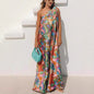 Fashion Casual Printing Holiday Women's Dress