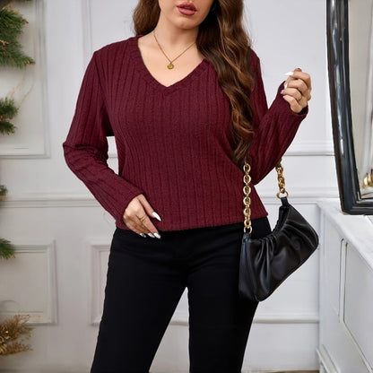 Polyester Fiber Women's Versatile Top