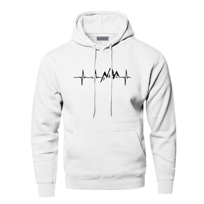 Men's Polyester Fiber Compass Hoodie