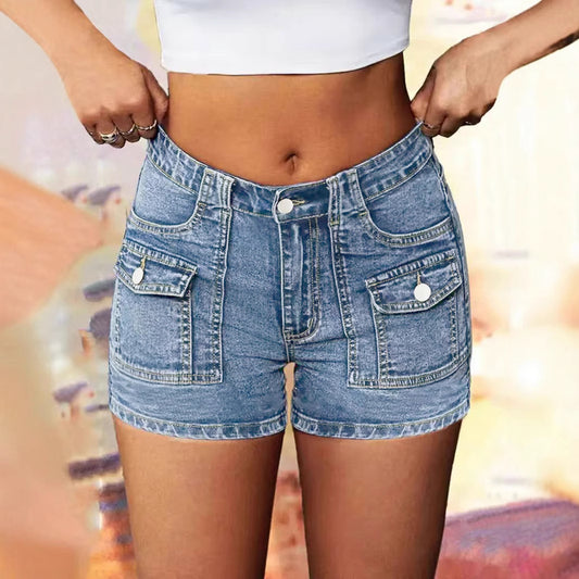 European And American New Women's Casual Slim Fit All-matching Jeans