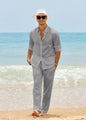 European And American Men's Fashion Casual Set Long Sleeve
