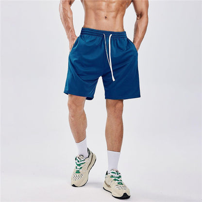 Mens Loose-fitting Quick-drying Workout Shorts For Outdoor Use