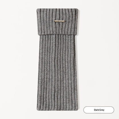 Female Vertical Stripe Slimming Solid Color Retro Sock Set