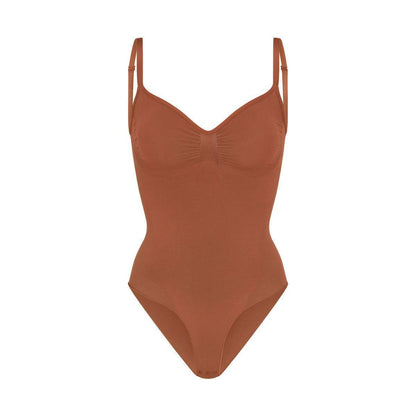 Seamless Jumpsuit Body Shaping Women's Sling Belly Contracting Hip Lifting