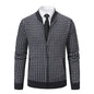 Men's Sweater Coat Cardigan Long Sleeve Knitted Thickened Warm