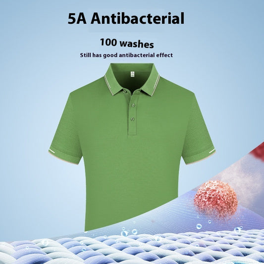 Summer Thin Modal Solona Lapel Polo Shirt