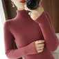 Autumn And Winter Women's Slim-fit Pullover Knit Sweater For Layering